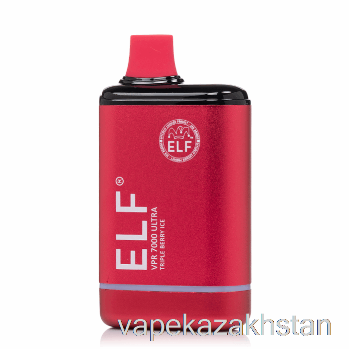 Vape Kazakhstan ELF VPR 7000 Ultra Disposable Triple Berry Ice